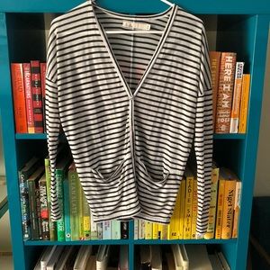Madewell Lightweight Striped Caridgan